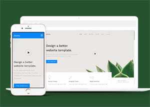 简洁广告公司HTML5模板下载 - 小萌资源网