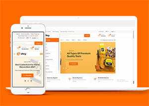 家用电器商城响应式HTML5模板 - 小萌资源网