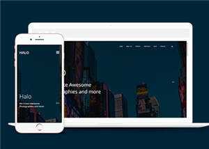 简洁创意动态记录响应式网站模板下载 - 小萌资源网