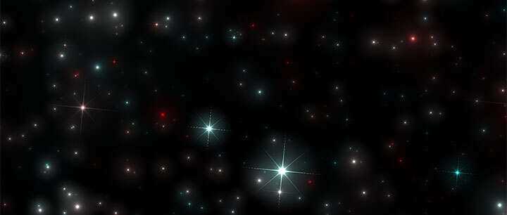 html5 canvas全屏酷炫星光闪烁3D视差背景动画特效 - 小萌资源网