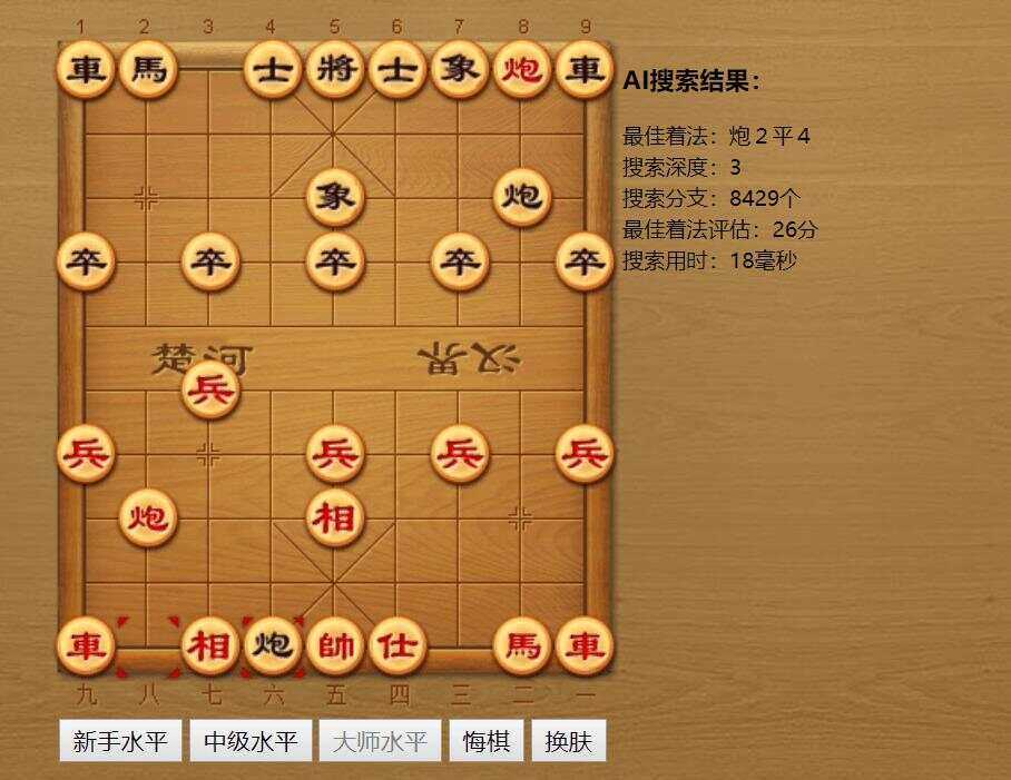 中国象棋AI在线对弈游戏源码 - 小萌资源网