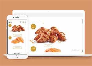 Bootstrap面包店订餐模板下载 - 小萌资源网