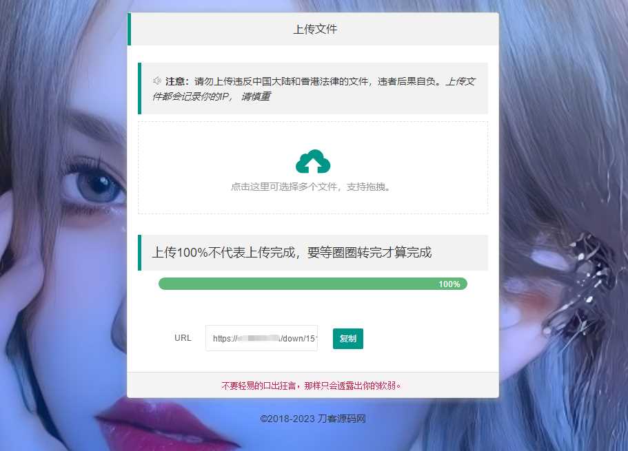 2023最新临时文件上传存储分享系统 临时文件网盘系统源码 - 小萌资源网