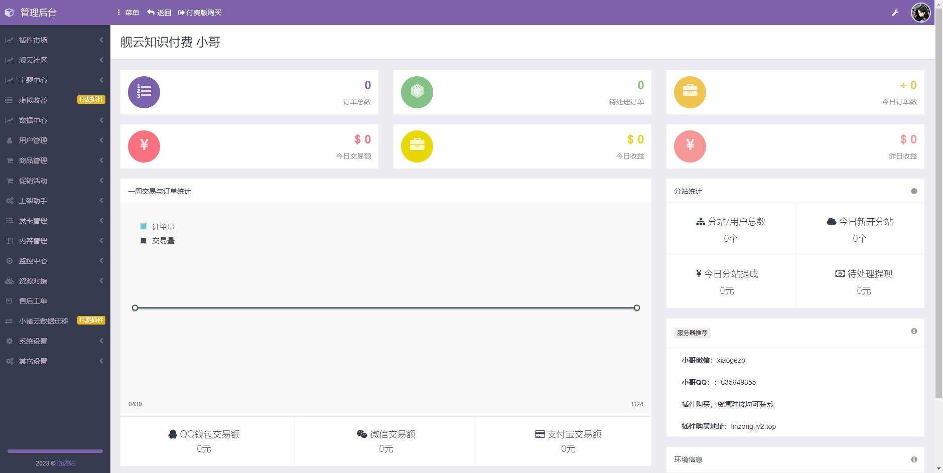 图片[2] - 彩虹商城时光模板系统初创版源码 - 小萌资源网