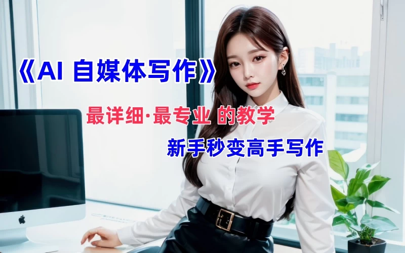 全网最全最细最专业的“AI自媒体写作”教学，新手小白秒变写作高手！ - 小萌资源网