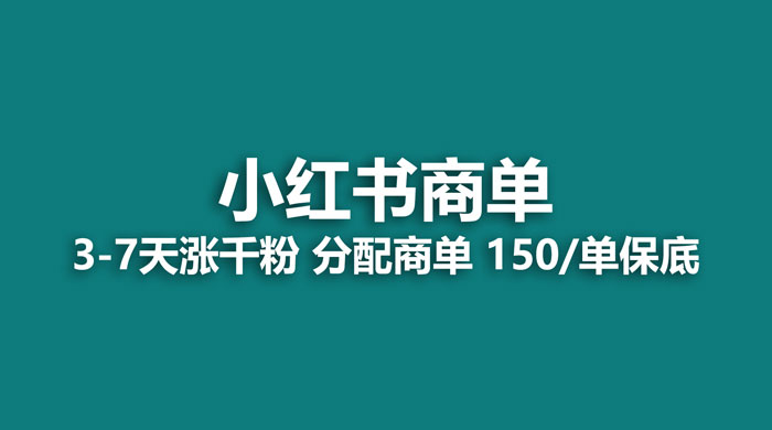 2023最强蓝海项目，小红书商单项目，没有之一 - 小萌资源网
