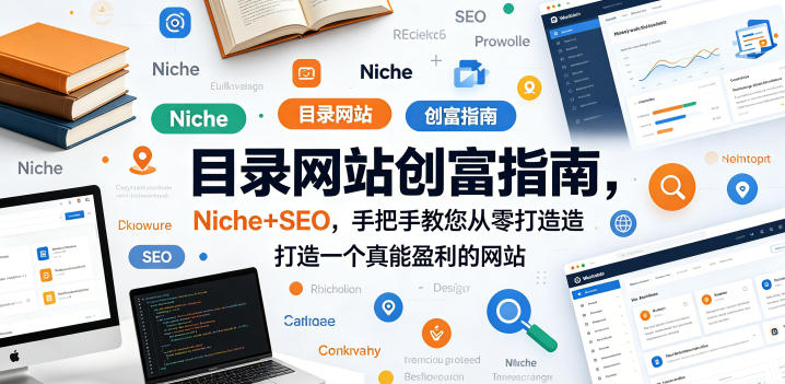 目录网站创富指南，Niche+SEO，手把手教您从零打造打造一个真能盈利的网站【原创双语字幕】 - 小萌资源网
