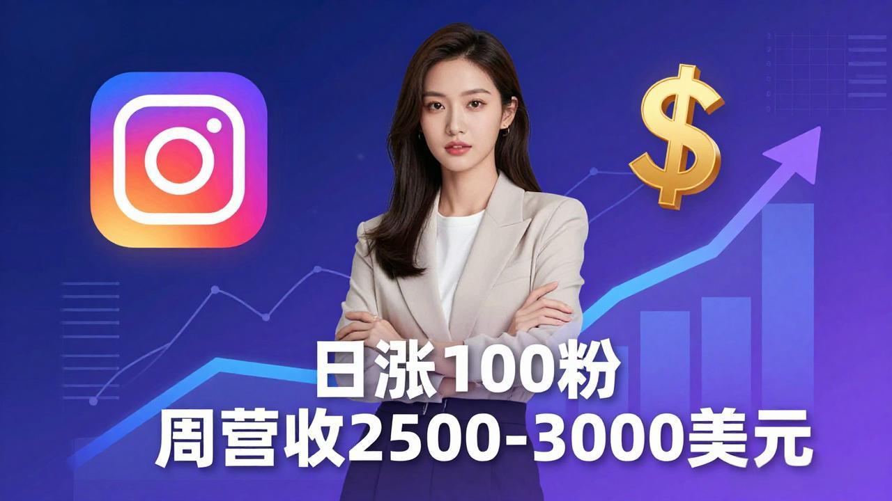 想做数字产品？Sheri亲授：日涨100粉、每周2500至3000美元的营收，Instagram躺着赚 - 小萌资源网